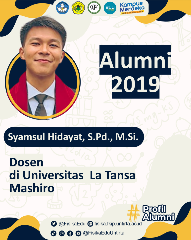 Profil Alumni - Syamsul